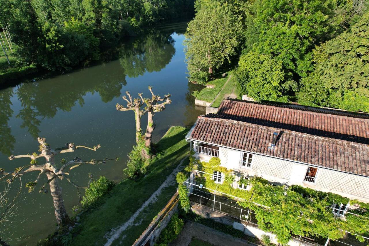 Le Gue Renard-Un Balcon Sur La Charente Villa Jarnac Ngoại thất bức ảnh